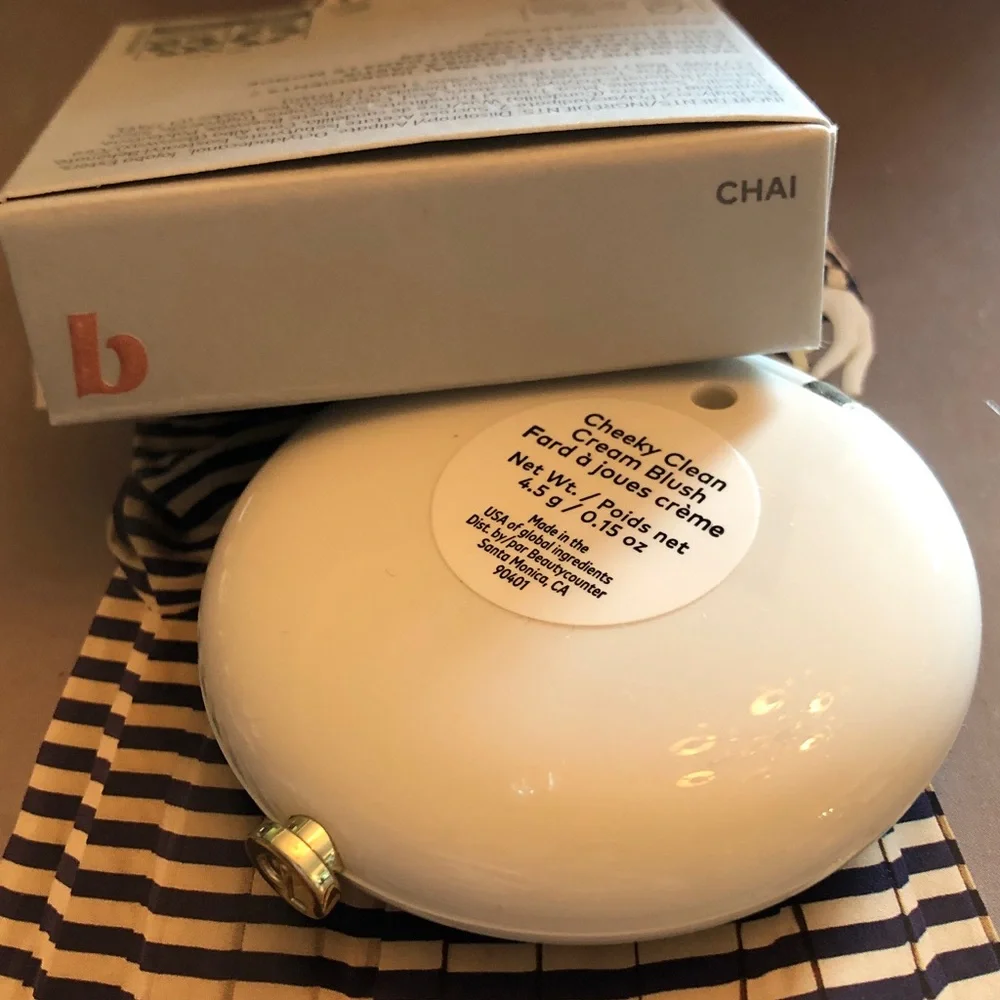 New in box. Beautycounter cheeky clean cream blush.